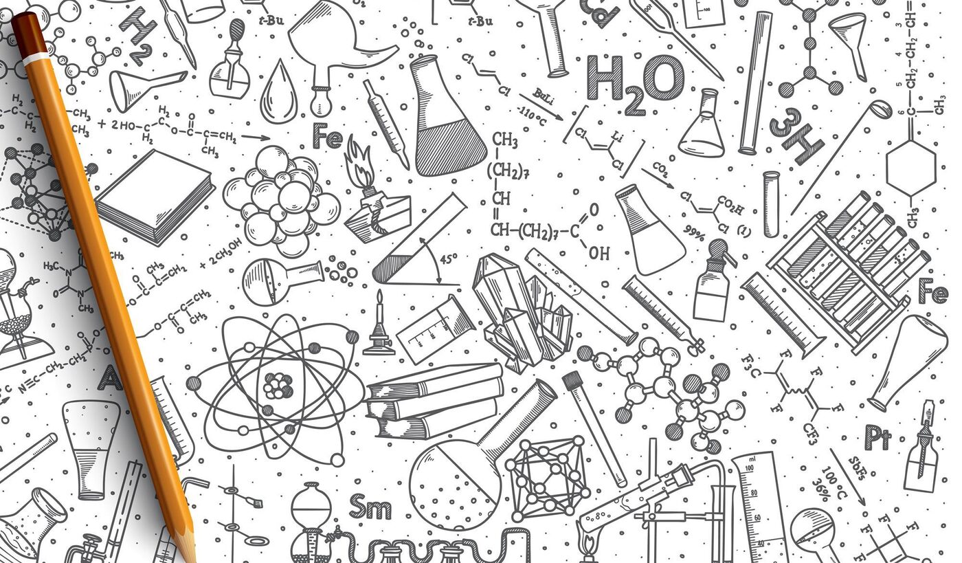 AP student working in a science course