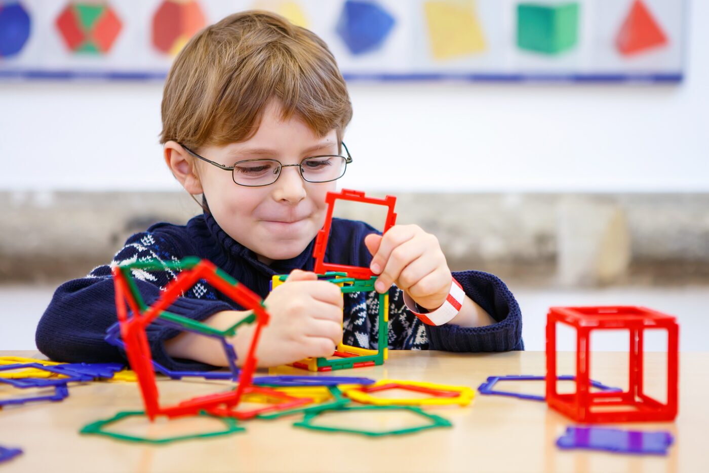 A Prepaze Academy student engaged in hands-on K-12 learning